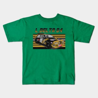 Lancia Delta Group B Esso Kids T-Shirt